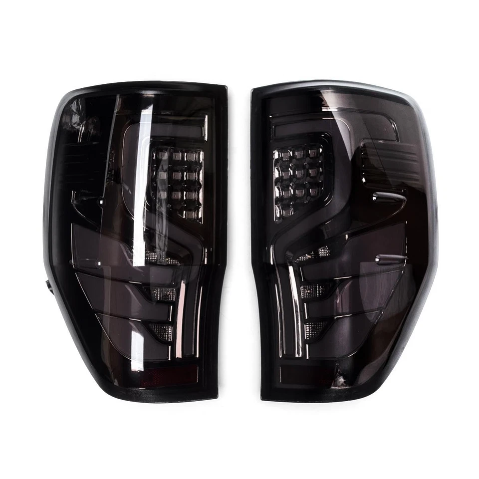 Luz trasera LED negra Fit Ford Ranger T6 XLT PX Wildtrak Pickup 2012-19 Foto 4 de 4