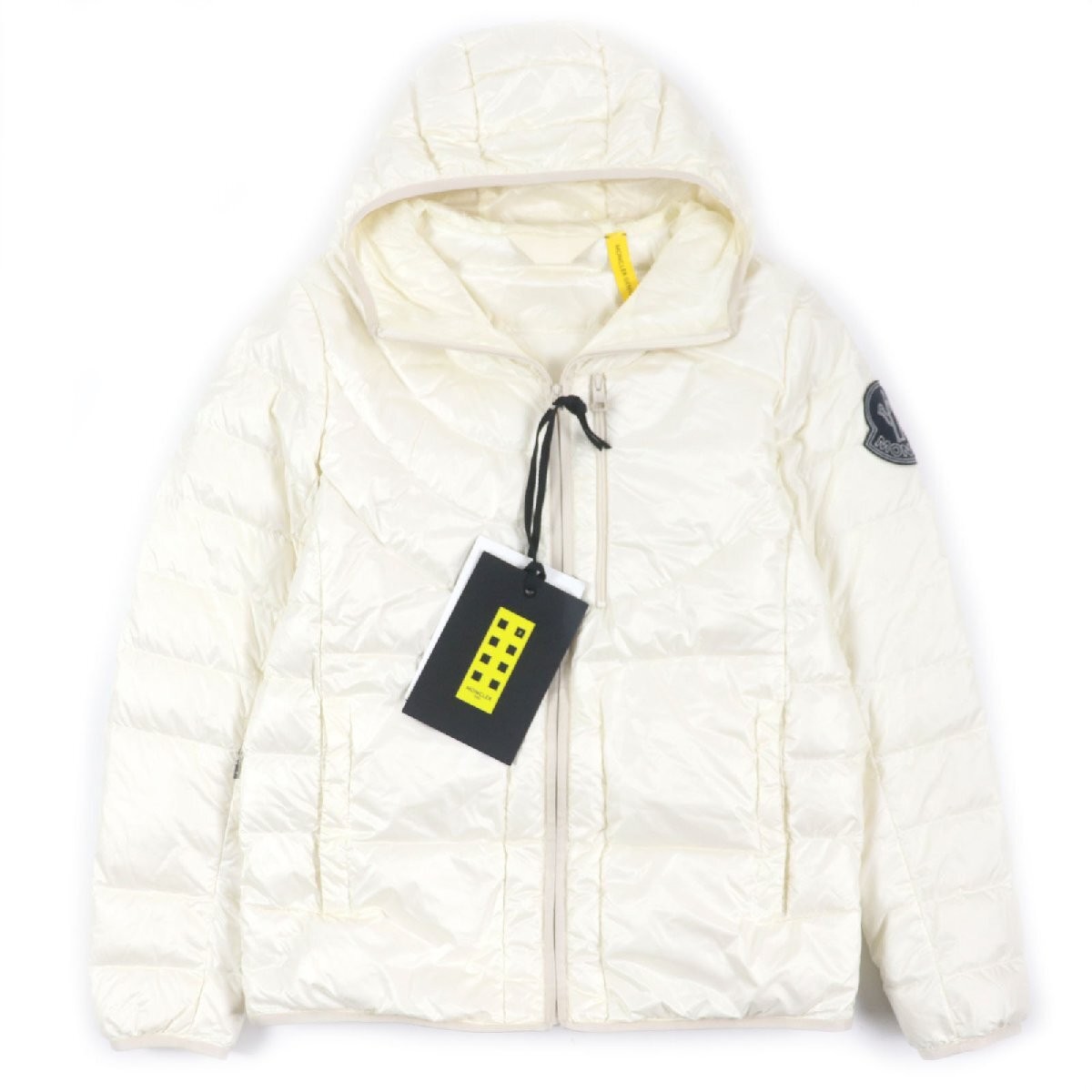 MONCLER GENIUS 2 2021 BORN TO PROJECT HISSU Hooded Logo Patch Zip Down Jacket