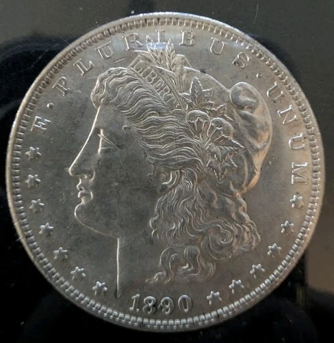 1890-S Morgan Silver Dollar $1 San Francisco Mint 90% Silver US Coin