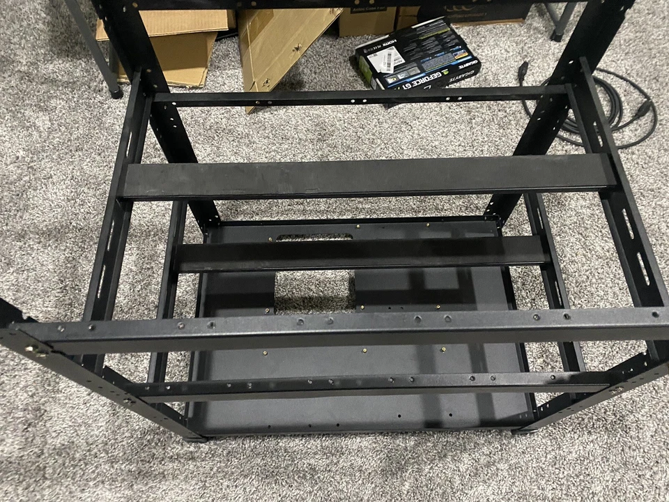 crypto mining rig frame 12gpu Two Layers - Image 4 of 4