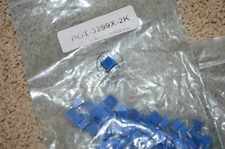 Bourns  3299X-1-202 2K Ohm Trimmer Potentiometer Resistor Lot of 67 Qty .5W