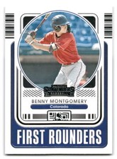 Benny Montgomery 2021 Panini Contenders #FR-BM Colorado Rockies BASEBALL