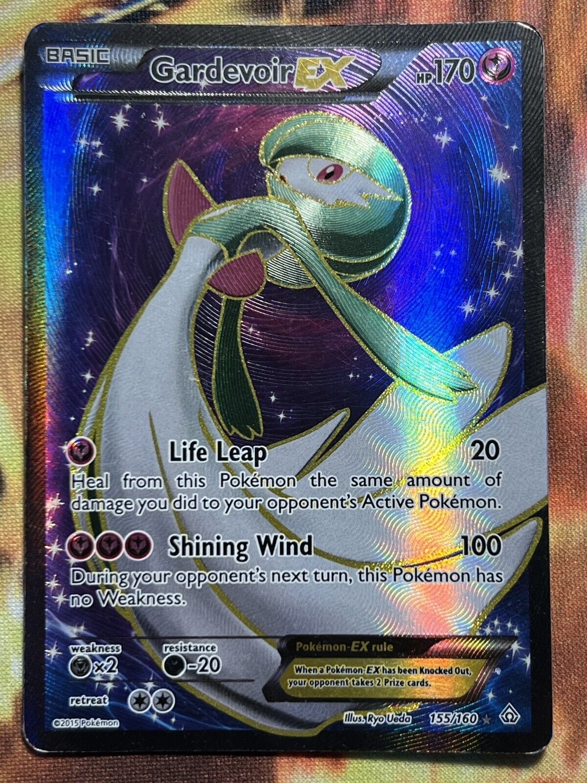 Pokemon Primal Clash Gardevoir EX - 155/160 - Full Art Ultra Rare