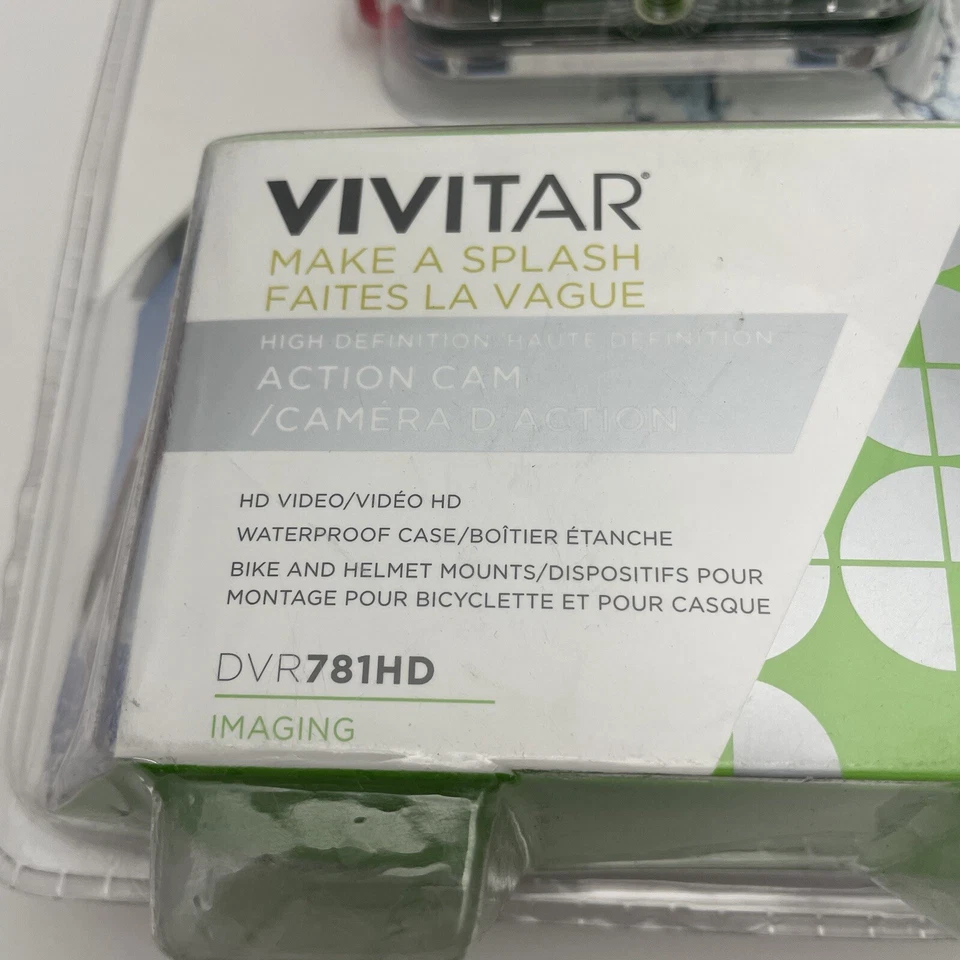 Vivitar HD Action Waterproof Camera / Camcorder - Pink DVR781HD - Brand New - Image 2 of 4