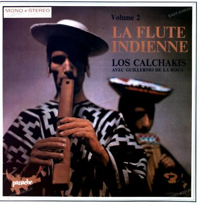 Los Calchakis Avec Guillermo De La Roca - La Flute Indienne Vol. 2 LP 1970 '