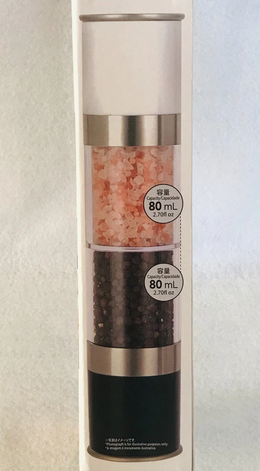 2 Way Grinder Salt and Pepper,Japan,Kitchen new item
