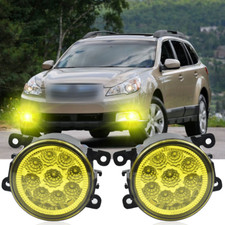 2x Golden Yellow Front Fog Driving Light 6612019nas For Subaru Outback 2010-2012 2x Golden Yellow Front Fog Driving Light 6612019nas For Subaru Outback 2010-2012