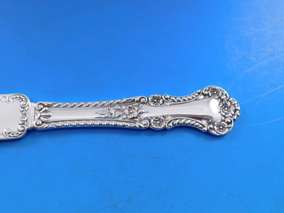 Sierra para pasteles Cambridge por Gorham de plata esterlina FH todo esterlina dentada 9 3/4" Foto 3 de 4