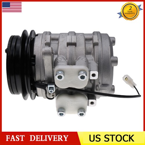 A/C Compressor 447200-7443 T0070-87290 For Kubota L3600 M6800 M8200 M9000 M4900 - Picture 4 of 7