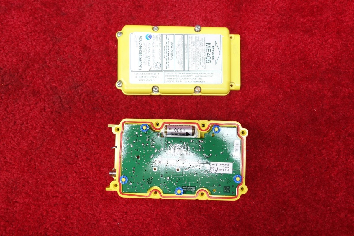 Artex ME406 Emergency Locator Transmitter ELT PN 453-6603, 452