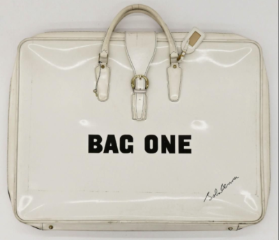 John Lennon Bag One Luggage to hold Lithographs Very Rare Unique
