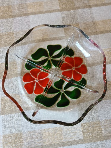 Glas Schale Obstschale Snackschale Servierschale Bonboniere Servierplatte