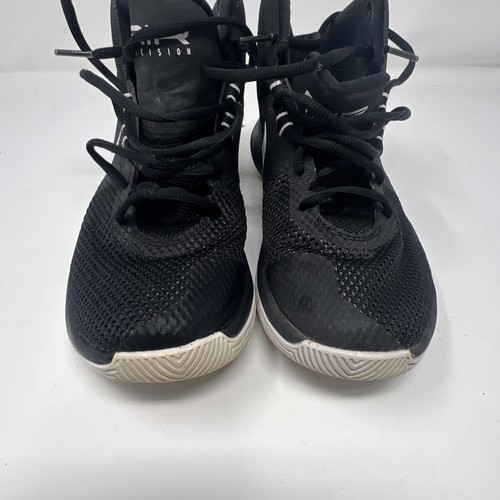 Nike Air Precision Men's Basketball Shoes 7.5 Black White 898475-001 - Picture 9 of 11