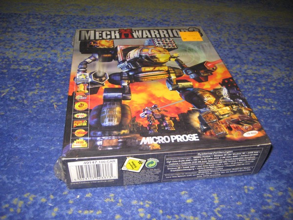 Mechwarrior 3 Pc Mech Warrior 3 Verschweisst Big Box !!-image