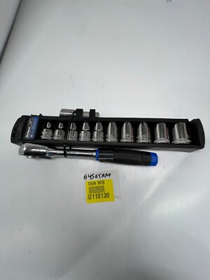 DieHard 12 Piece 1/2 Socket And Ratchet Metric With Extension