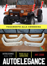 ⭐ 2098 Schutzbleche Passend Für Jeep Wrangler Yj 1987-1996 Rohbrocken ⭐