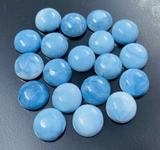 AAA Natural Blue Opal Round Cabochon Loose Calibrated Gemstone 3MM TO 15MM