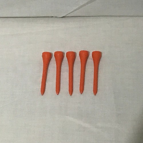 50 Quality Wooden Golf Tees 54 mm (2 1/8") White Golf Tee Red Blue Golf Tees - 第 2/11 張圖片