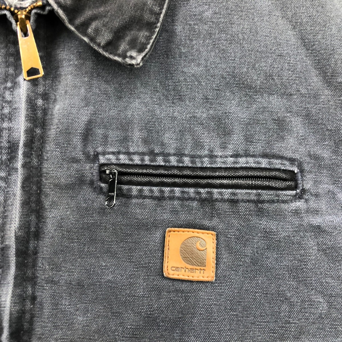 Vintage Carhartt Jacket Mens 2XL Gray Blanket Lined Detroit Vintage Carhartt Jacket Mens 2XL Gray Blanket Lined Detroit