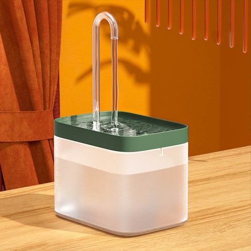 Fontana acqua cane gatto animale domestico 1,5 L dispenser acqua USB silenzioso interno automatico UK - Foto 10 di 13