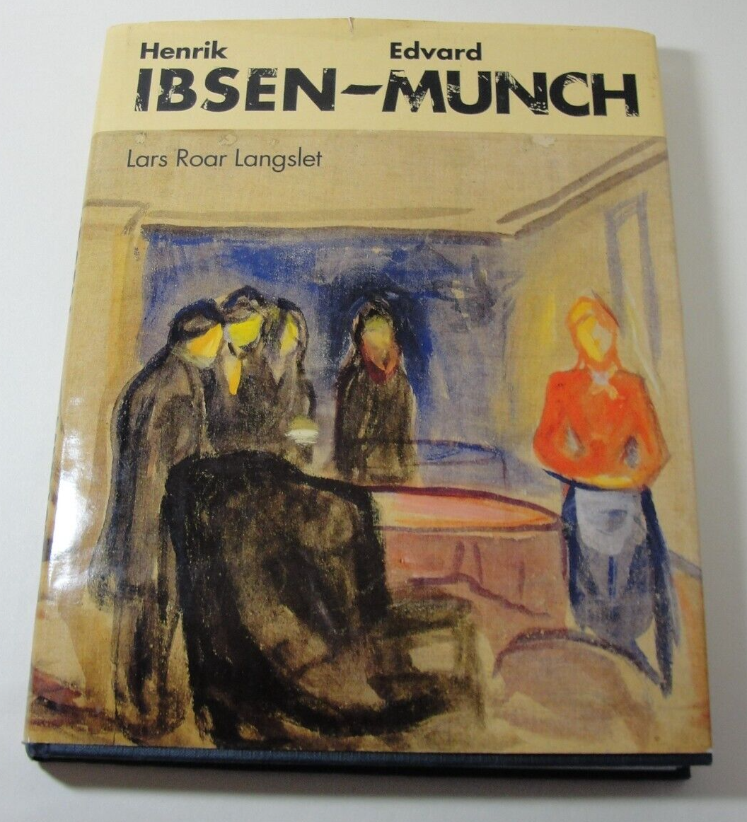 Henrik Ibsen-Edvard Munch Langslet 1994 ( Pre-owned )