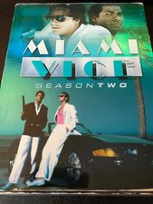 MIAMI VICE SEASON TWO DVD preowned All 22 thrilling episodes 3-DISC SET GET
