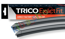 LEFT OR RIGHT WIPER BLADE FLAT FRONT 2PCS EXACTFIT 550MM FITS MERCEDES C CL203