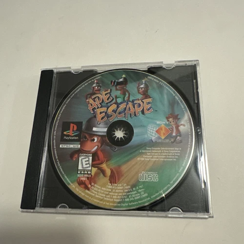 Ape Escape (Greatest Hits) (Sony PlayStation 1, 1999) Tested Works Disc Only