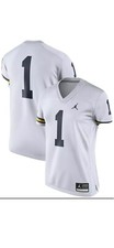 NEW W Tags 85 Michigan Wolverines Authentic Nike Jordan Logo Brand Women s XL