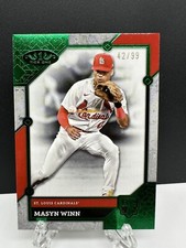 2024 Topps Tier One Masyn Winn Green Foil RC #'d/99 Cardinals