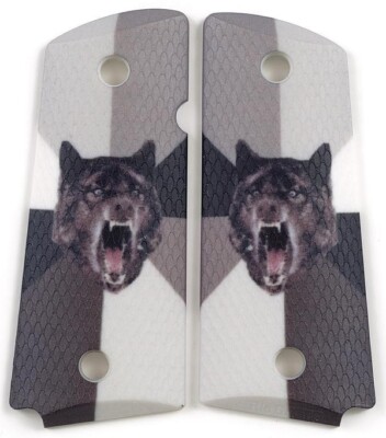 Insanity Wolf Custom Compact Officer 1911 Grips