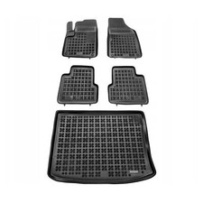 Satz Fußmatten und Matte für Jeep CHEROKEE KL vor dem Facelifting 2013-2019