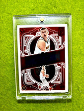 Nikola Jokic WHITE SPARKLE PRIZM CLEAR CARD ASIA RED SSP 2022 Elite DECK Asia SP