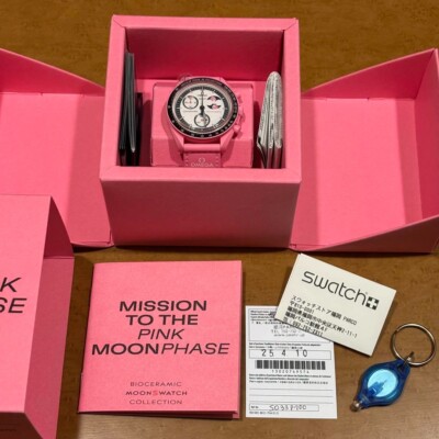 NEW omega x swatch Bioceramic MoonSwatch MISSION TO THE PINK NEW omega x swatch Bioceramic MoonSwatch MISSION TO THE PINK