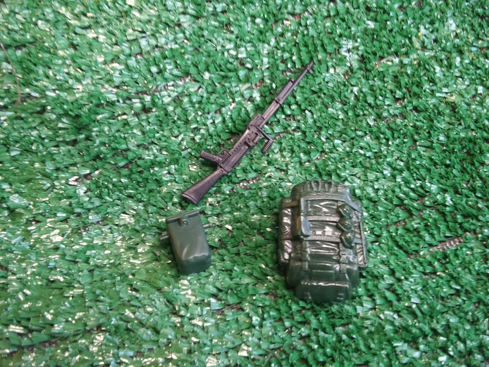 1991 GI JOE ARAH BIG BEN Accessories Pouch Backpack Rifle Gun eBay