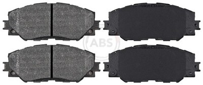 37544 A.B.S. Bremsbelagsatz, Scheibenbremse für LEXUS,SUBARU,TOYOTA