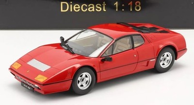 1981 Ferrari 512 BBI Red in 1:18 scale by KK Diecast