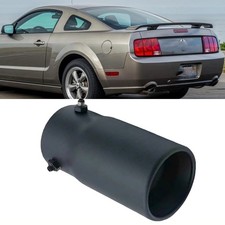 1pc Exhaust Pipe Tip Rear Tail Throat Muffler 38-70mm For Ford Mustang Gt