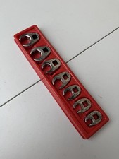 Snap-on 7 Piece 38 6 Point Sae Drive Flare Nut Crowfoot Set