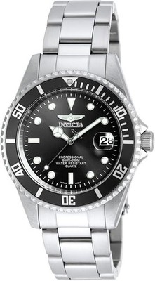 BRANDNEU VERPACKT INVICTA HERREN 8932OB PRO DRIVER ANALOG DISPLAY QUARZ SILBER UHR