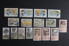 Znaczki RPA, Ciskei, ptaki, ryby, kwiaty, drzewa, 4 kompletne zestawy