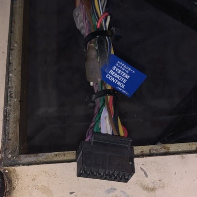 Alarm Relocation Wire Harness System Remote Control 73-4473