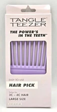 Brand New Tangle Teezer Hair Pick - Lilac Large Size For 3C - 4C Hair