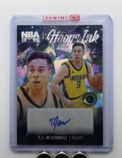 2023-24 Panini Nba Hoops Premium Stock - Hoops Ink T.J. McConnell #HI-TJM 