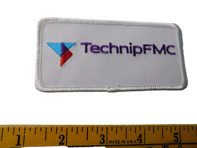TECHNIP FMC  PATCH  BADGE OIL GAS INDUSTRY PUMPS FLUID CONTROL SYSTEMS