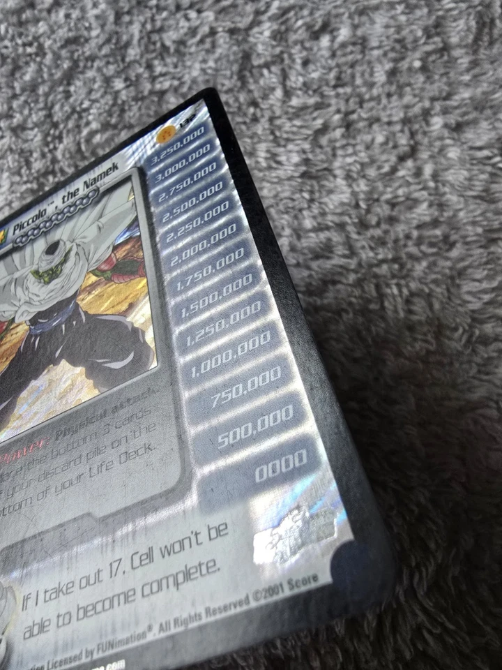 DBZ Dragon Ball Z FOIL Piccolo 132 CCG Unlimited Cell Saga MP - Image 4 of 4