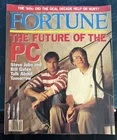 Fortune Magazine August 1991 Steve Jobs Bill Gates Future PC Apple Computer