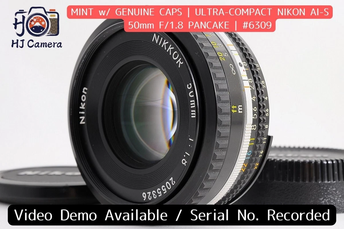 Nikon AI-S f/1.8 Camera Lenses 50mm Focal for sale - eBay