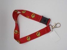 Buc-ee's red Lanyard with Snap off release clip New with tags