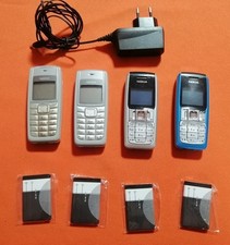 4 Vintage Nokia Cell Phone Collector's Lot 4 New Batteries Included charger